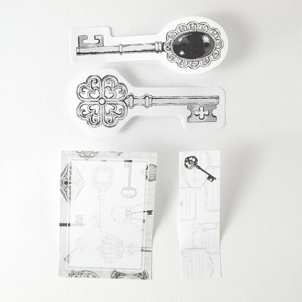 N.B. Monomee Antique Keys Sticky Notes