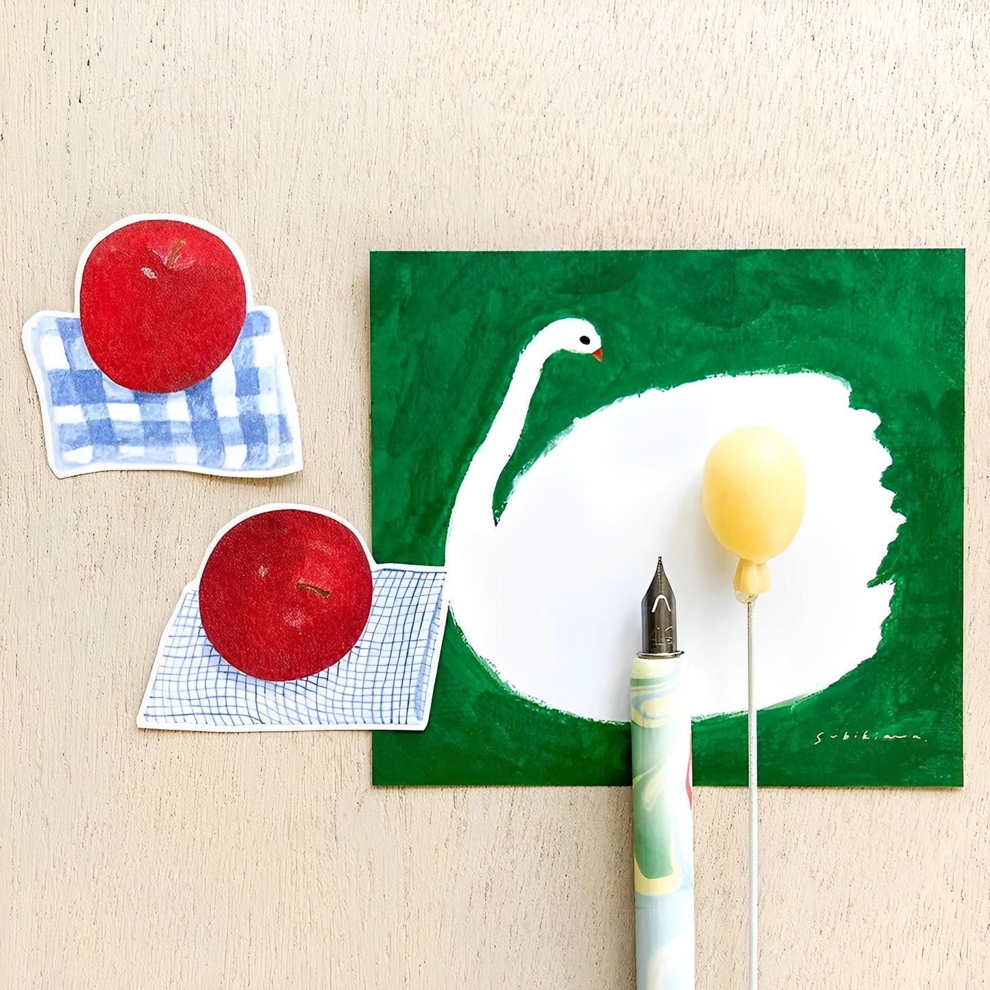 Hyogensha Swan Notepad