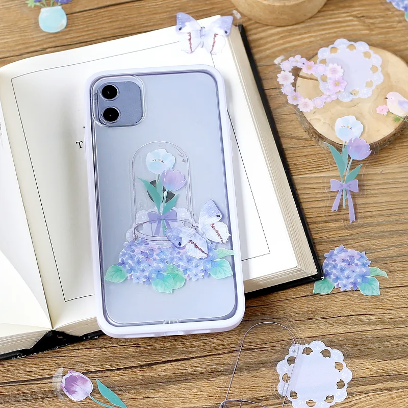 BGM Flowers in a Bottle Series Flake Stickers