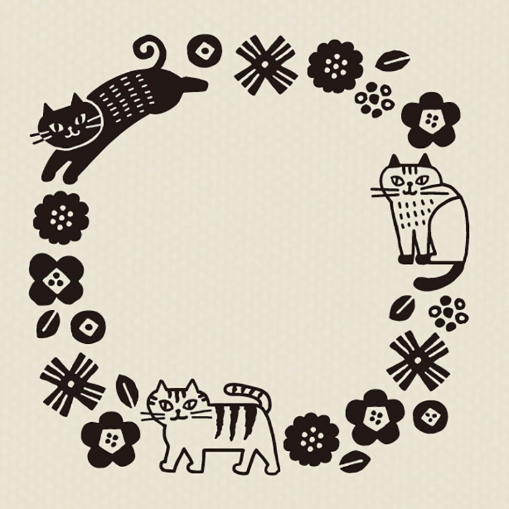 Decole Corporation Fika Cat Stamp
