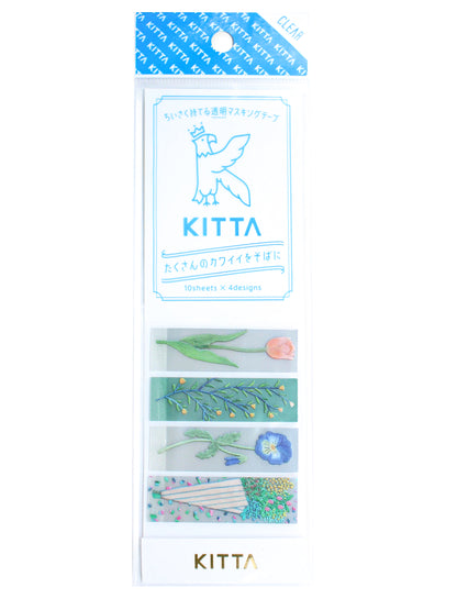 KITTA Clear Flower Transparent Tape