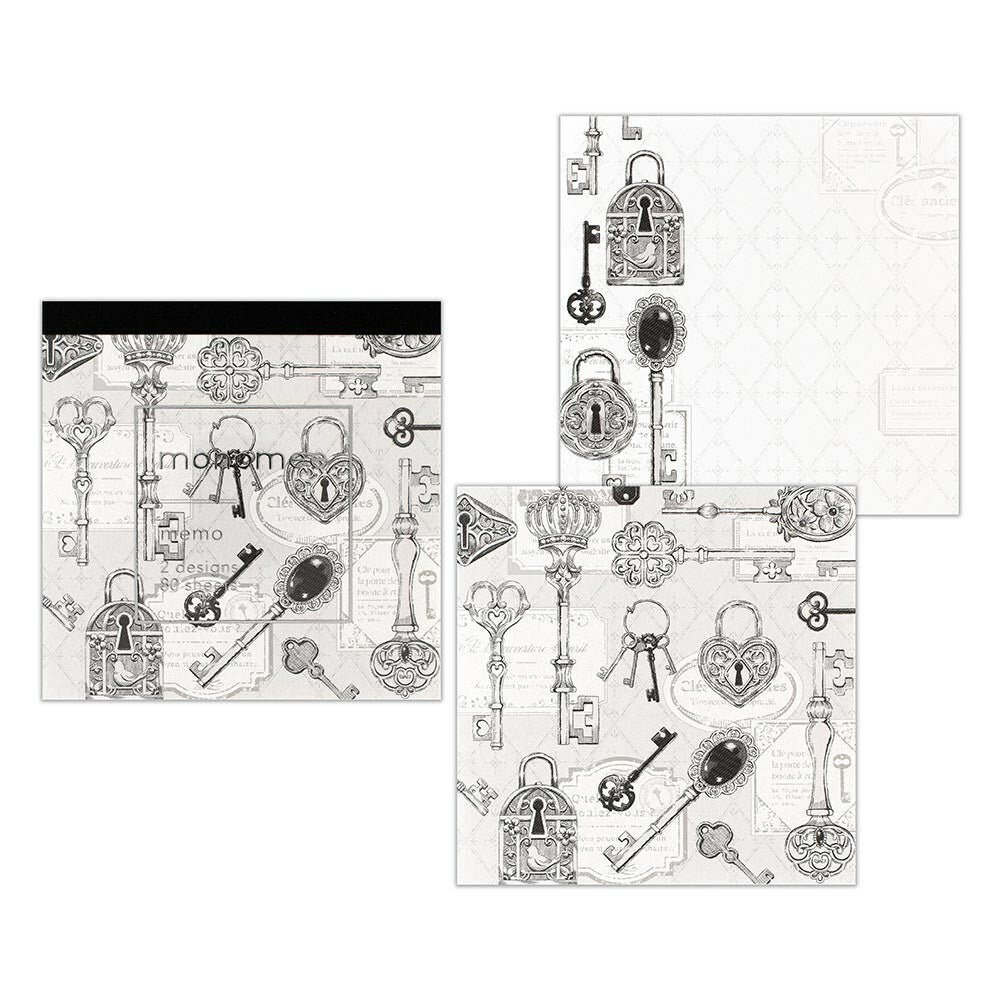 N.B. Monomee Antique Keys Notepad