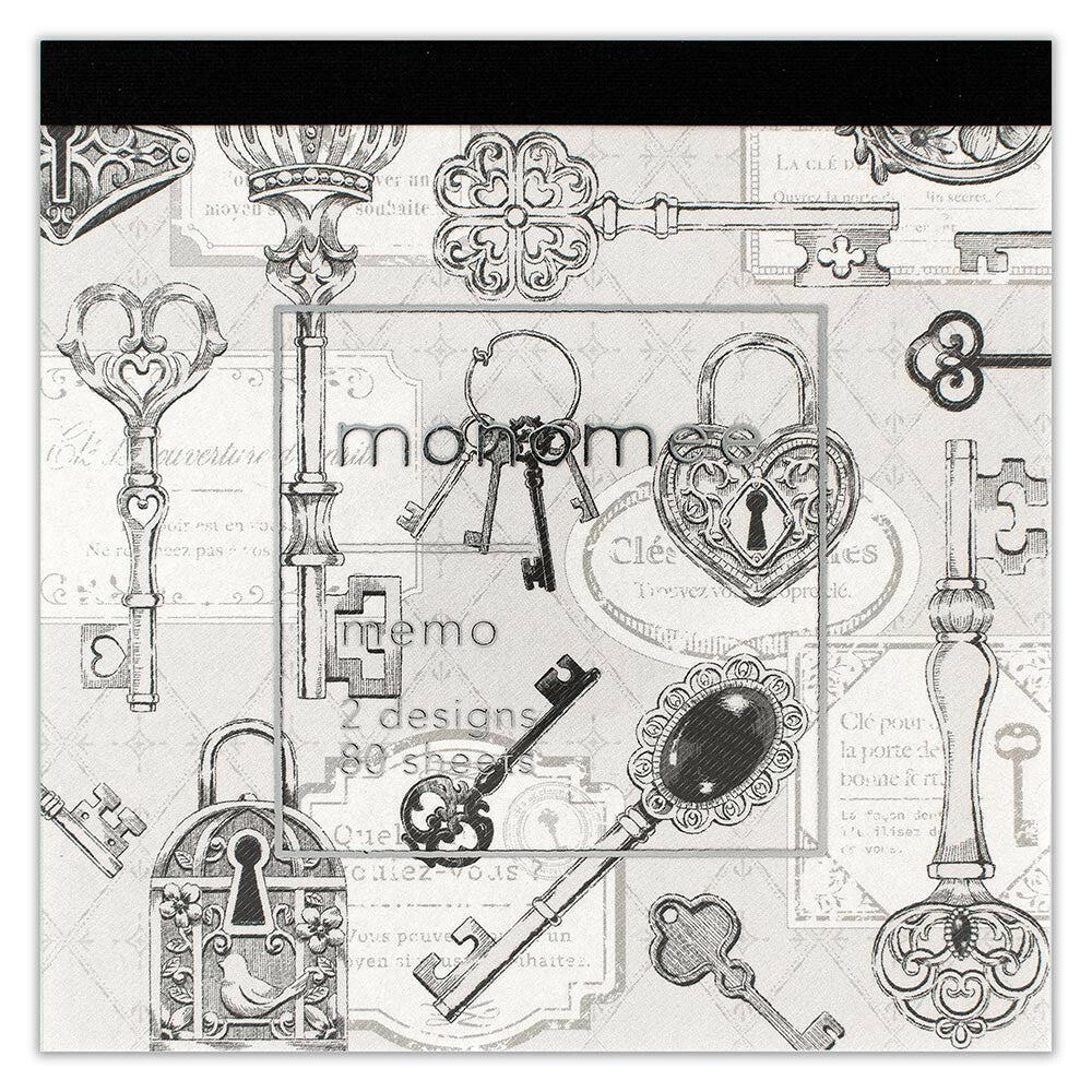 N.B. Monomee Antique Keys Notepad – Takarajimado