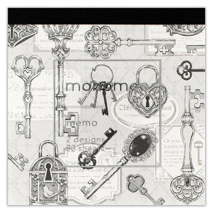 N.B. Monomee Antique Keys Notepad