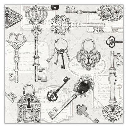 N.B. Monomee Antique Keys Notepad