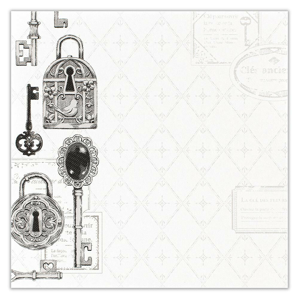 N.B. Monomee Antique Keys Notepad