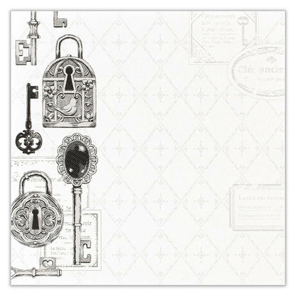 N.B. Monomee Antique Keys Notepad