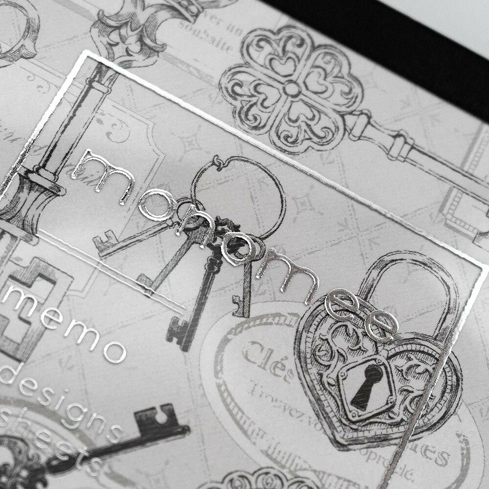 N.B. Monomee Antique Keys Notepad