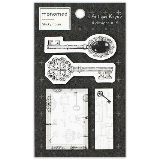 N.B. Monomee Antique Keys Sticky Notes