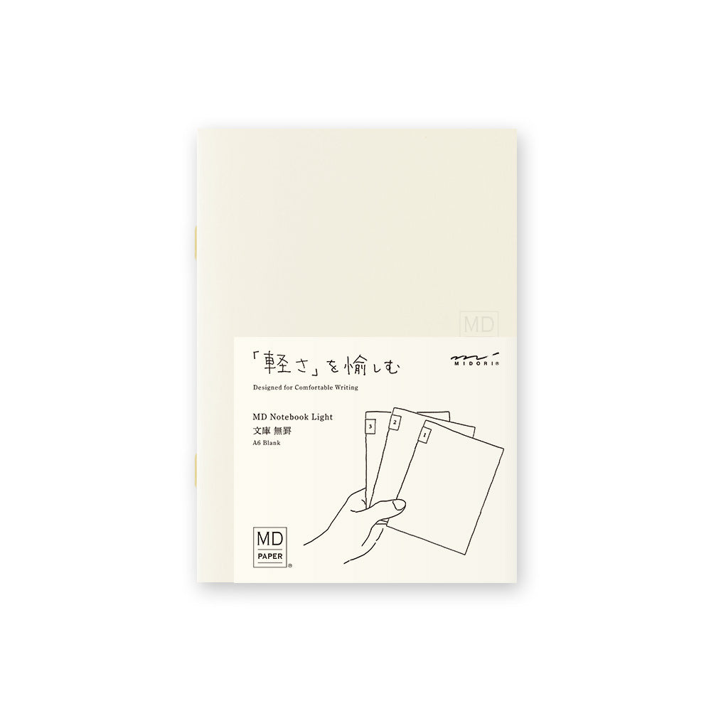 Midori MD A6 3 Pieces Notebook Set