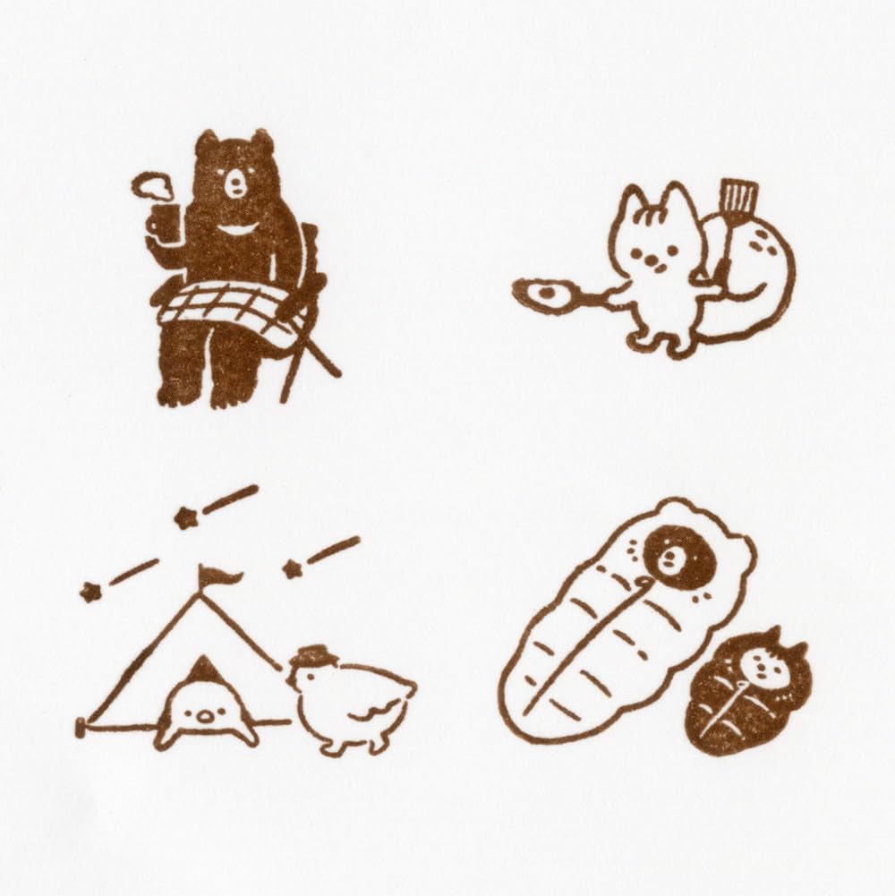 N.B. Yamanoma Chonikai Daily Life Stamp Set
