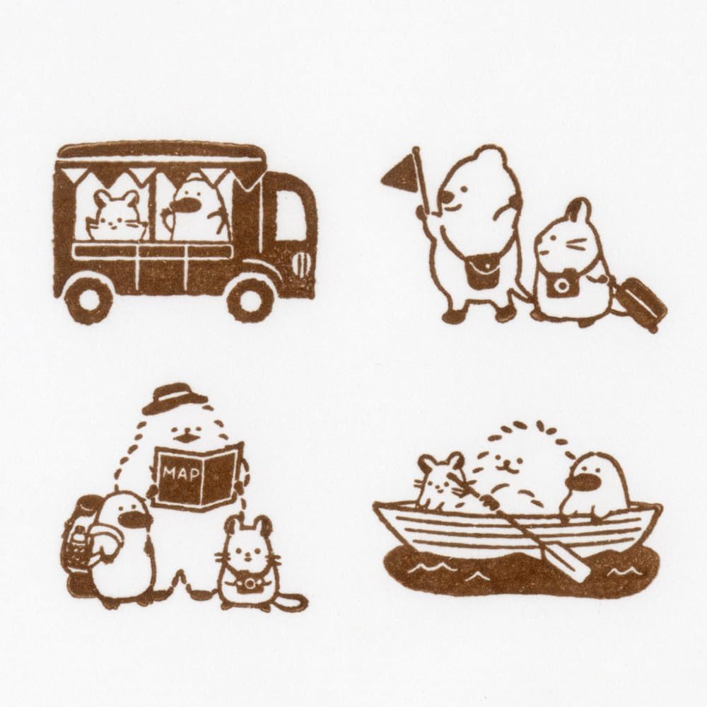 N.B. Yamanoma Chonikai Daily Life Stamp Set