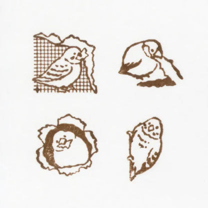 N.B. Animal Journal Stamp Set