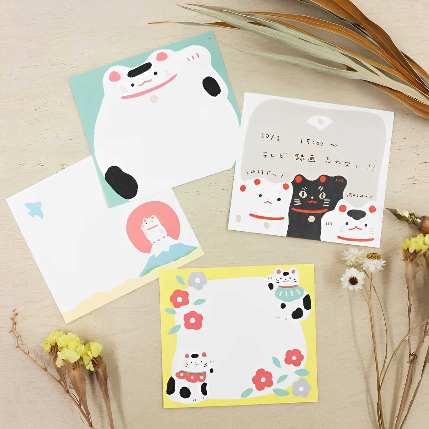 Hyogensha Cat Notepad