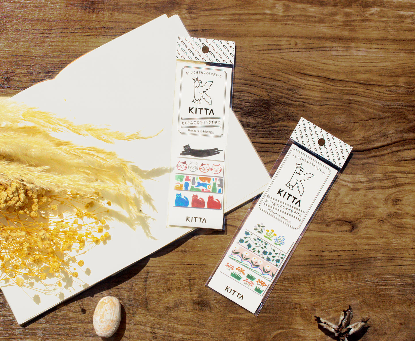 KITTA Flower 5 Pre-Cut Washi Tape