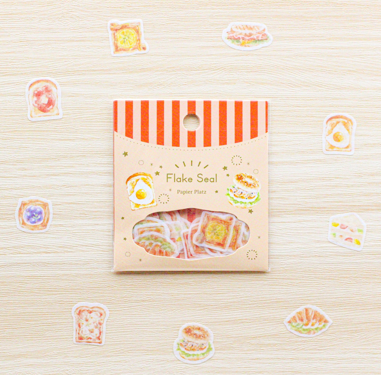 Papier Platz Bread and Dessert Stickers