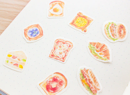 Papier Platz Bread and Dessert Stickers