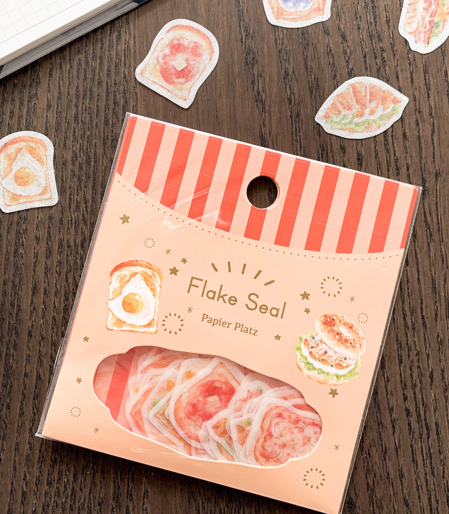 Papier Platz Bread and Dessert Stickers