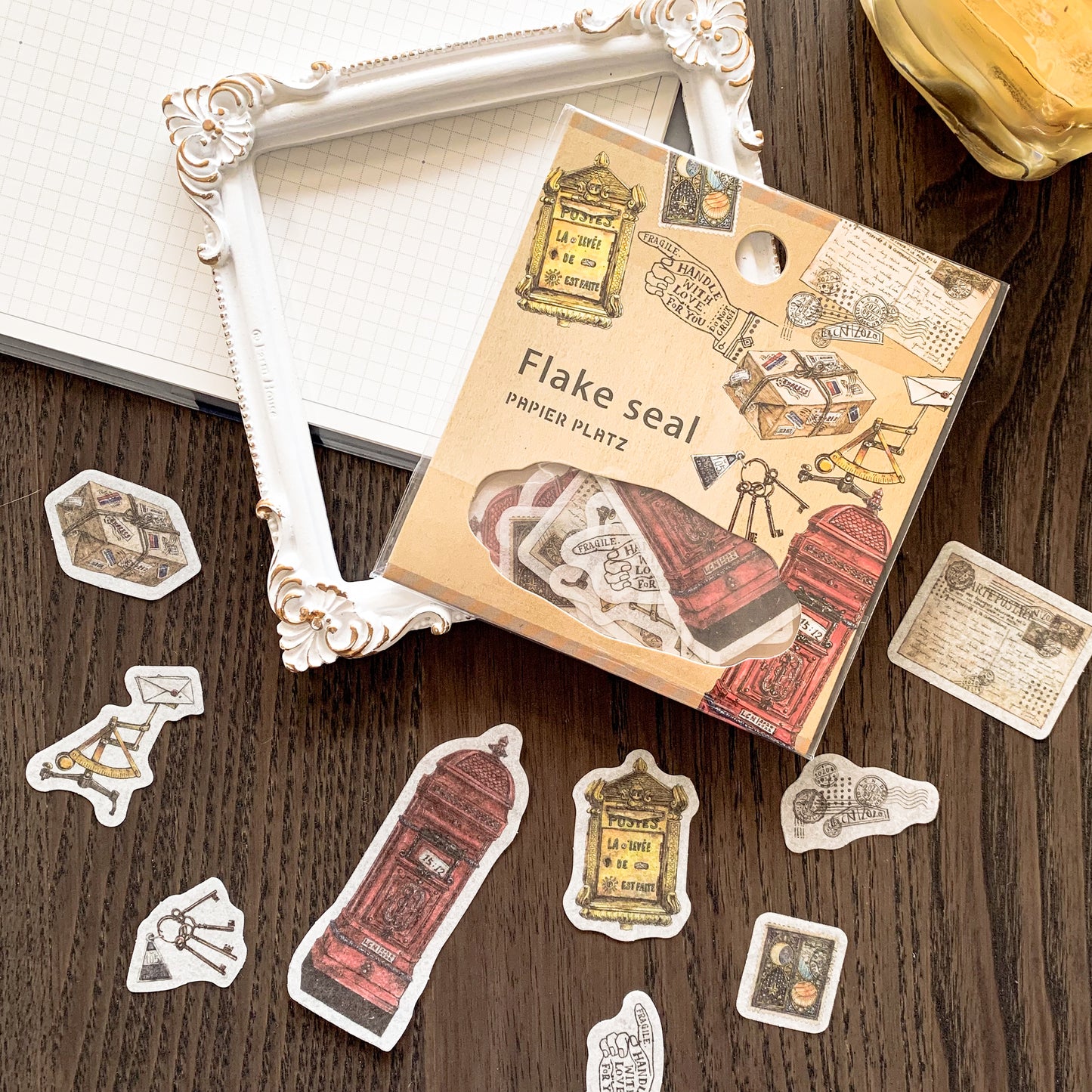 Papier Platz Antique Vintage Stickers