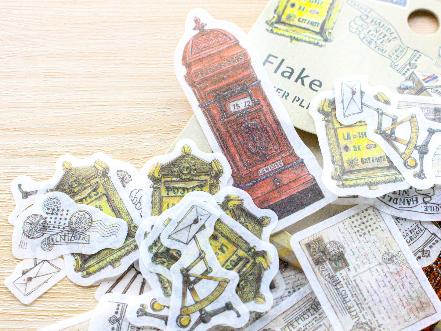 Papier Platz Antique Vintage Stickers