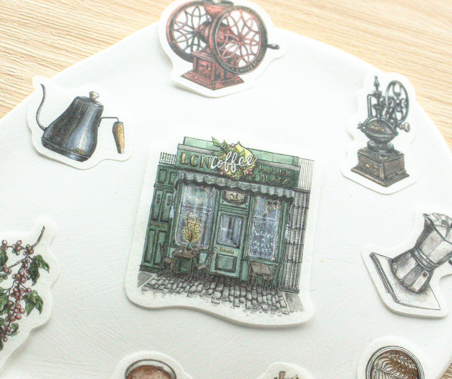 Papier Platz Antique Vintage Stickers