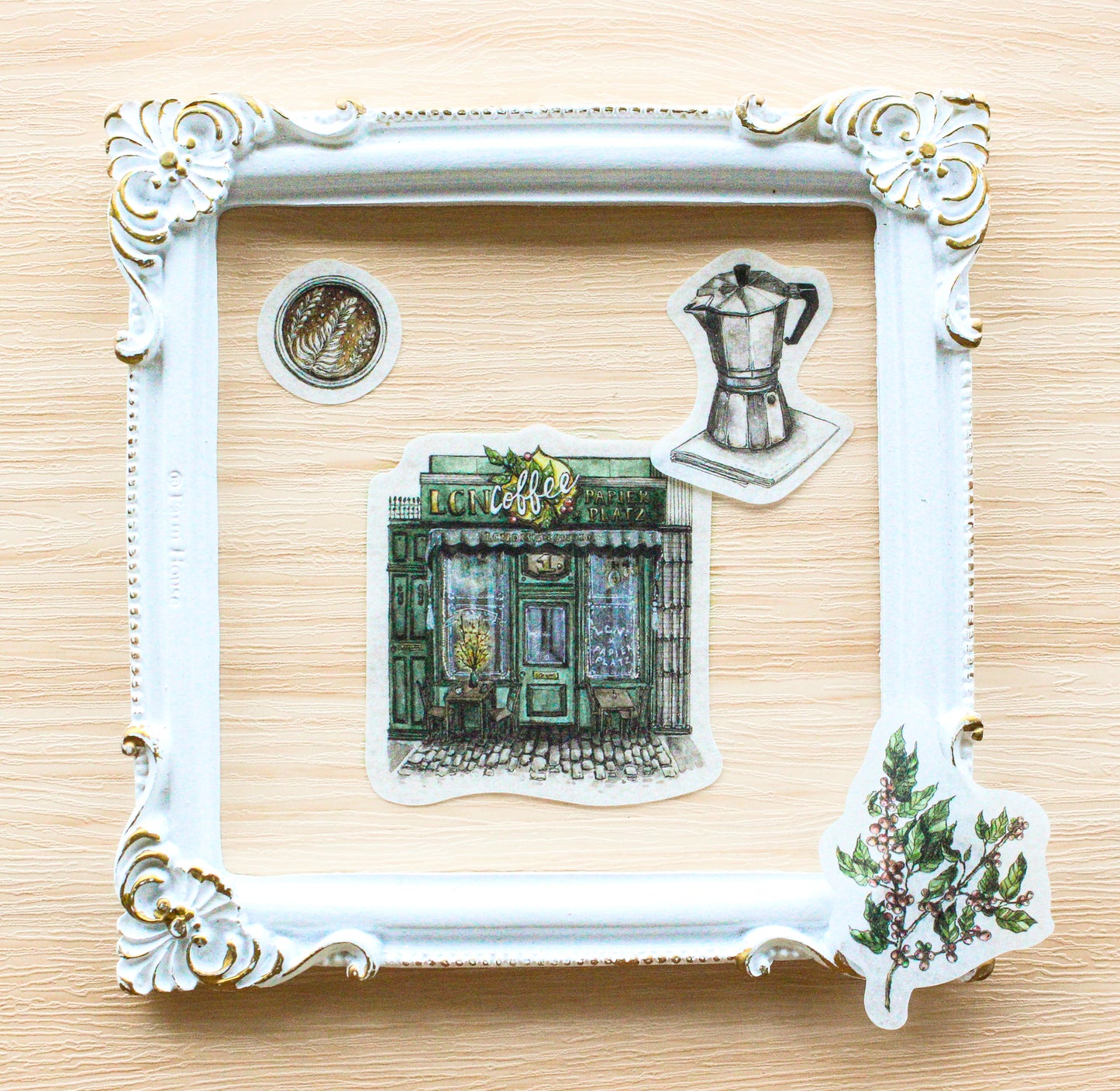 Papier Platz Antique Vintage Stickers