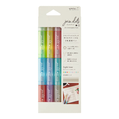 Midori Joint Dots Pens Set