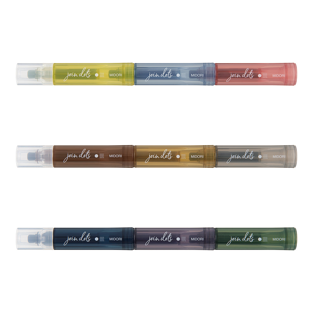 Midori Joint Dots Pens Set