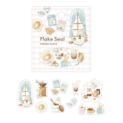 Papier Platz Bear and Rabbit Watercolour-Themed Stickers