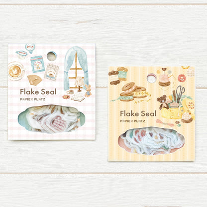 Papier Platz Bear and Rabbit Watercolour-Themed Stickers