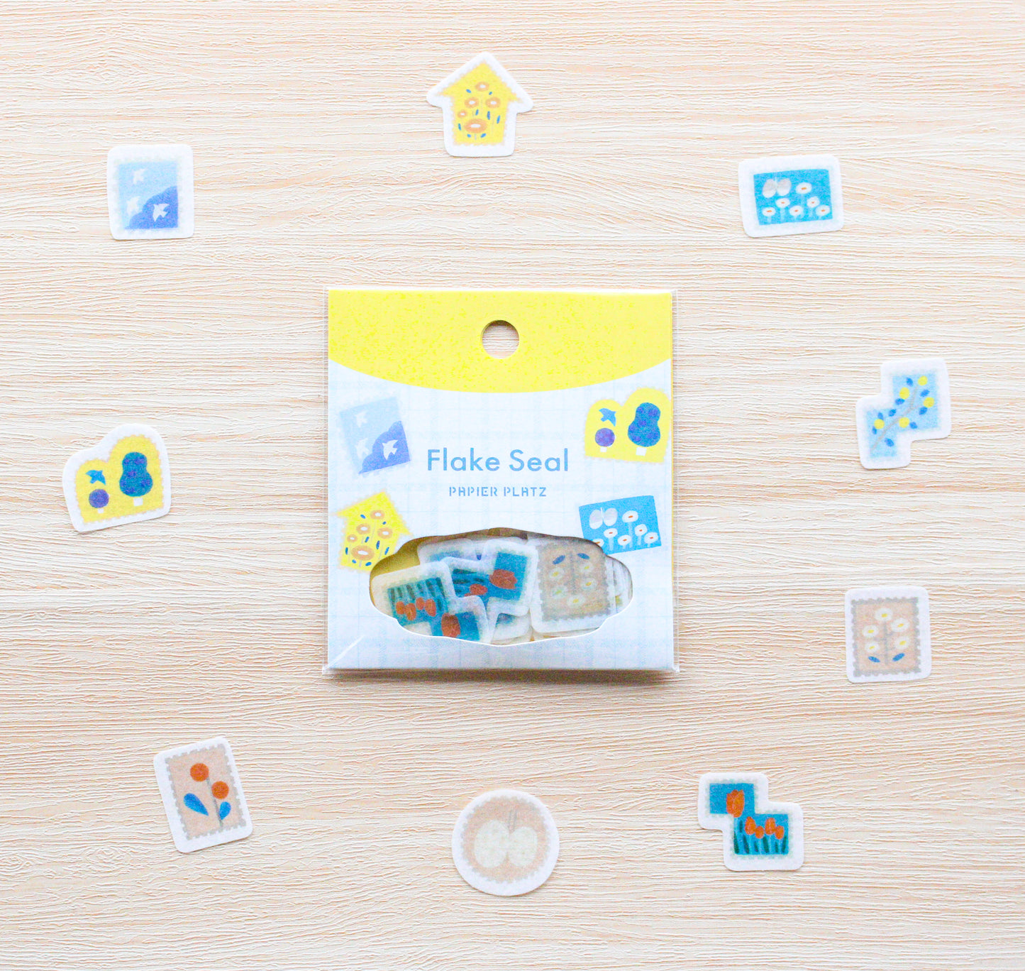 Papier Platz Landscape Stamp Stickers