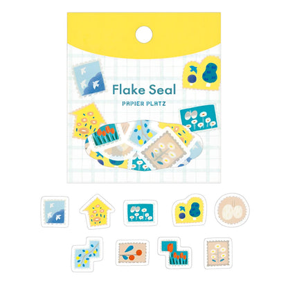 Papier Platz Landscape Stamp Stickers