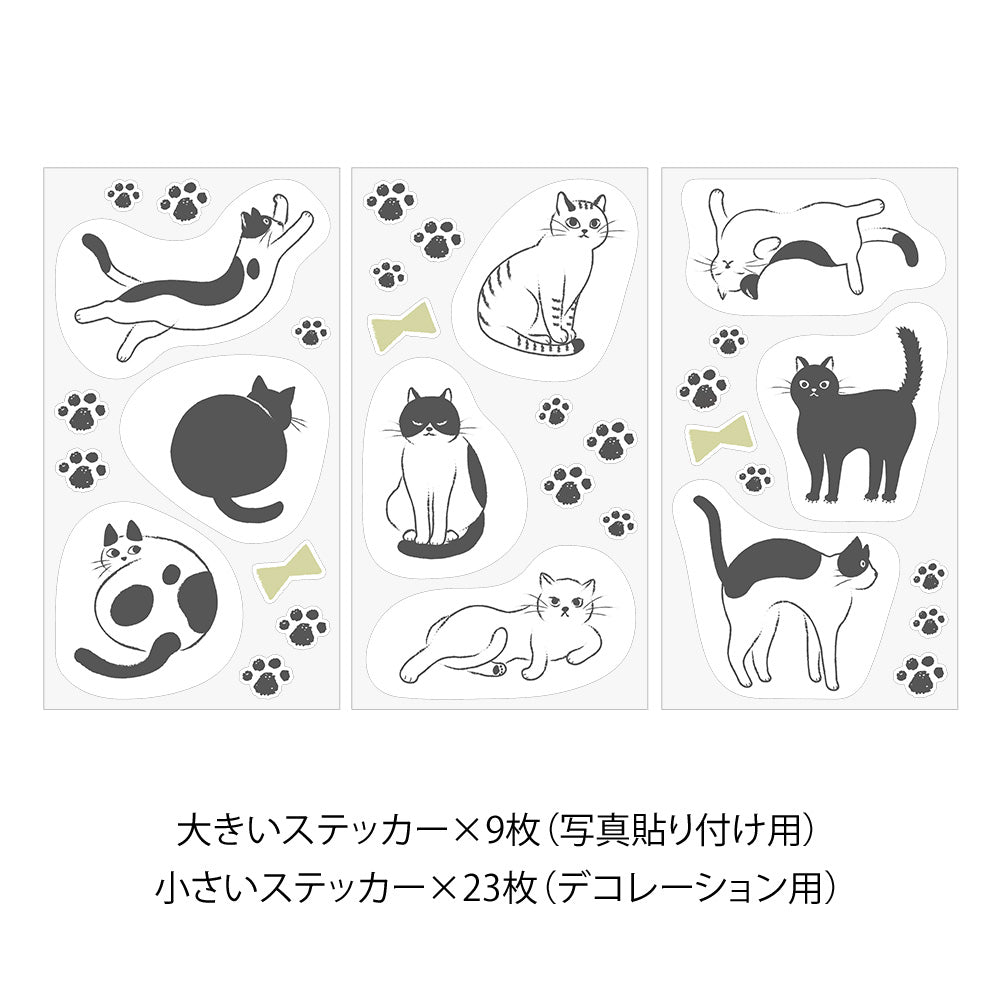 Midori Clip Sticker Cat