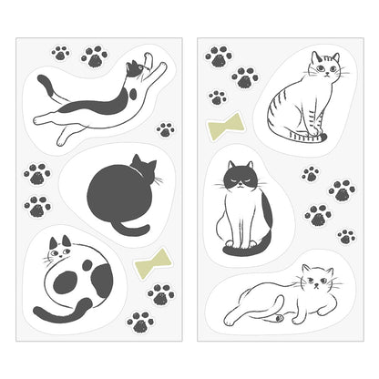 Midori Clip Sticker Cat
