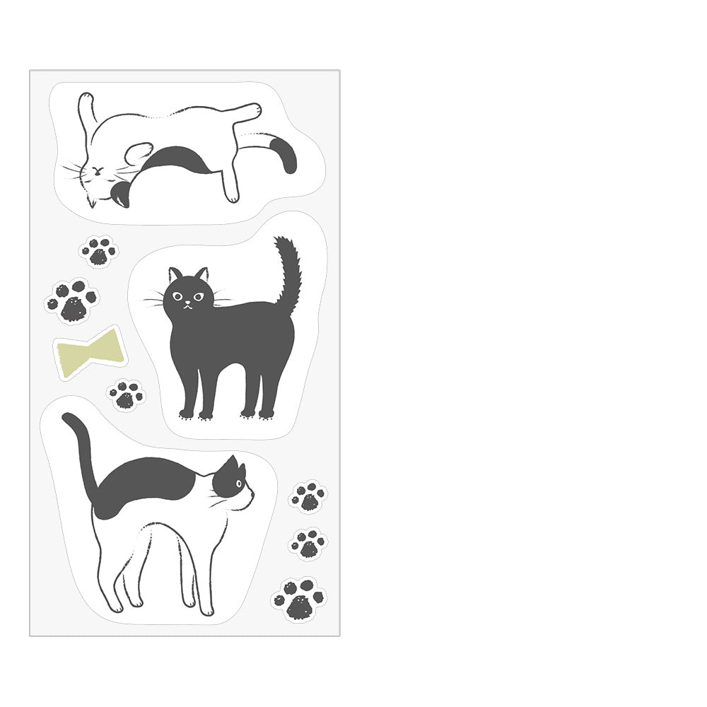 Midori Clip Sticker Cat