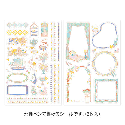 Midori Yuru Log Stickers