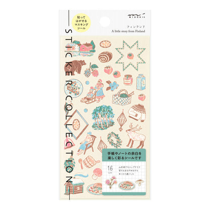 Midori Stationery stickers