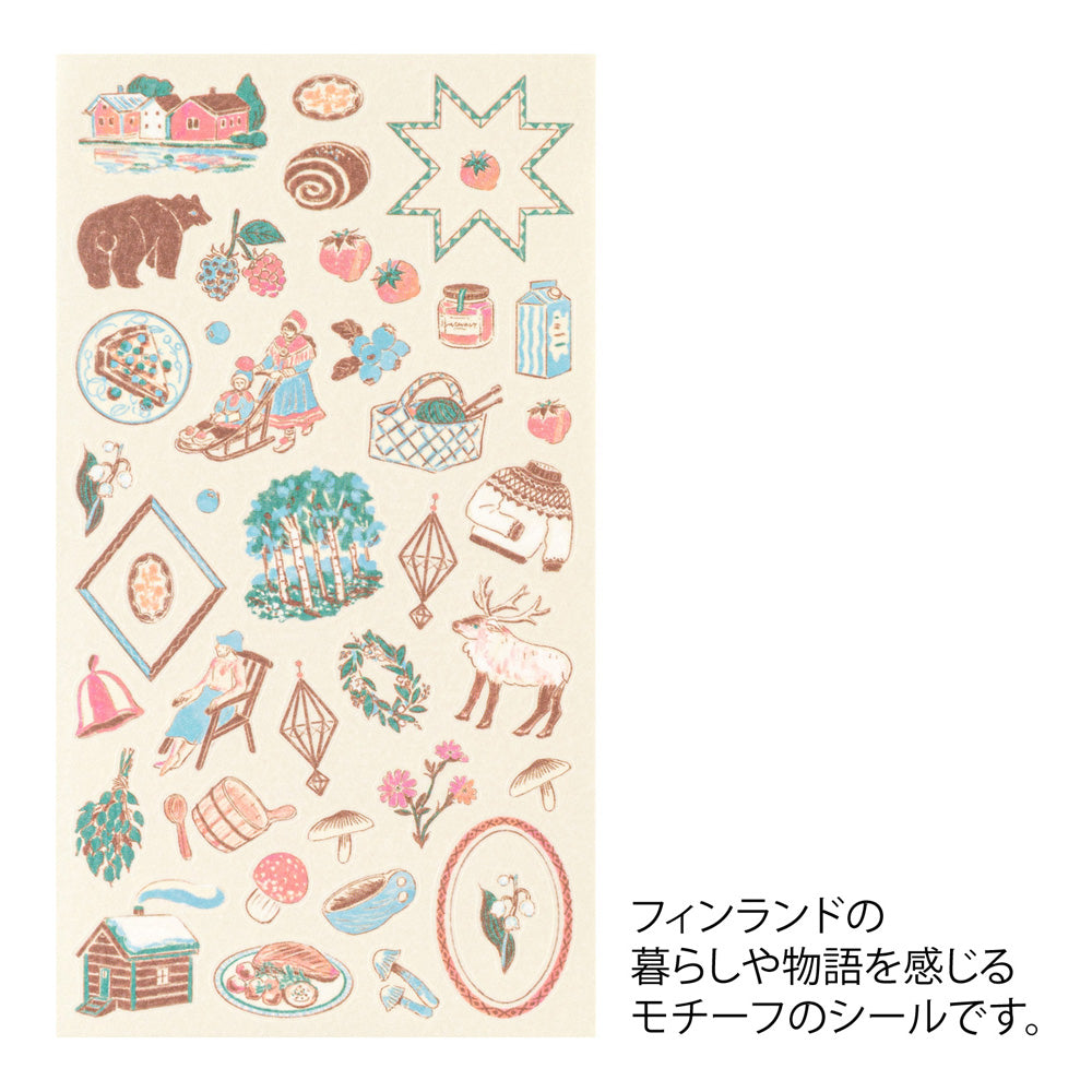 Midori Stationery stickers