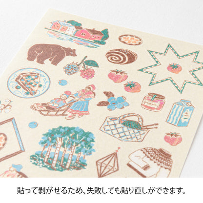 Midori Stationery stickers