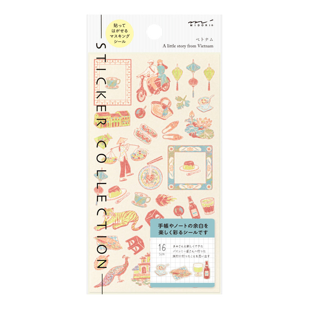 Midori Stationery stickers