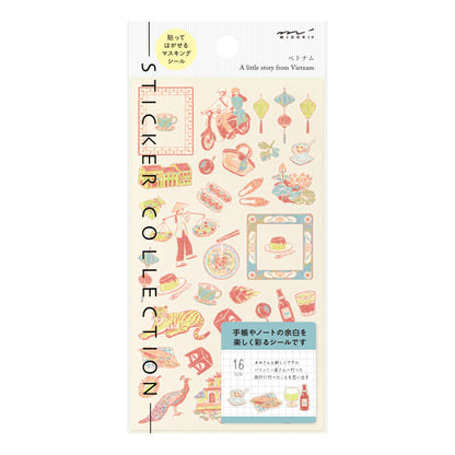 Midori Stationery stickers