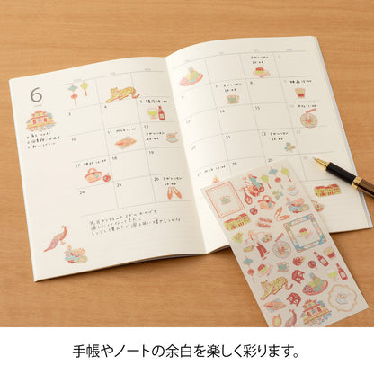 Midori Stationery stickers
