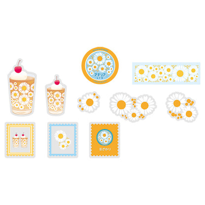 RyuRyu Aderia Retro Transparent Stickers