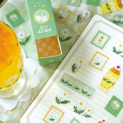 RyuRyu Aderia Retro Transparent Stickers