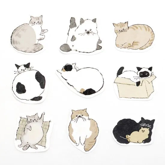 Bande Writable Cat Roll Sticker