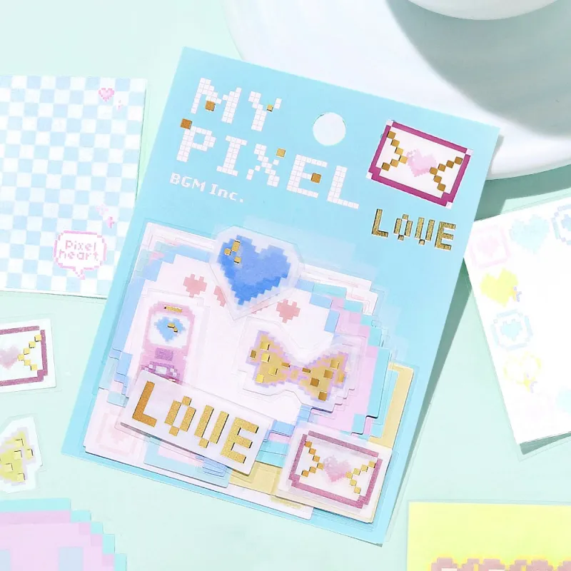 BGM Y2K Pixel Stickers