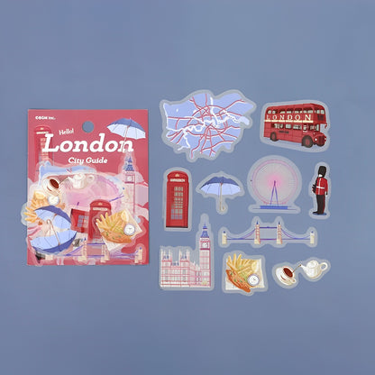 BGM City Guide Stickers - London