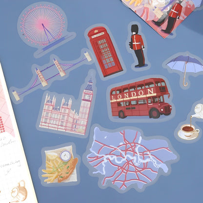 BGM City Guide Stickers - London