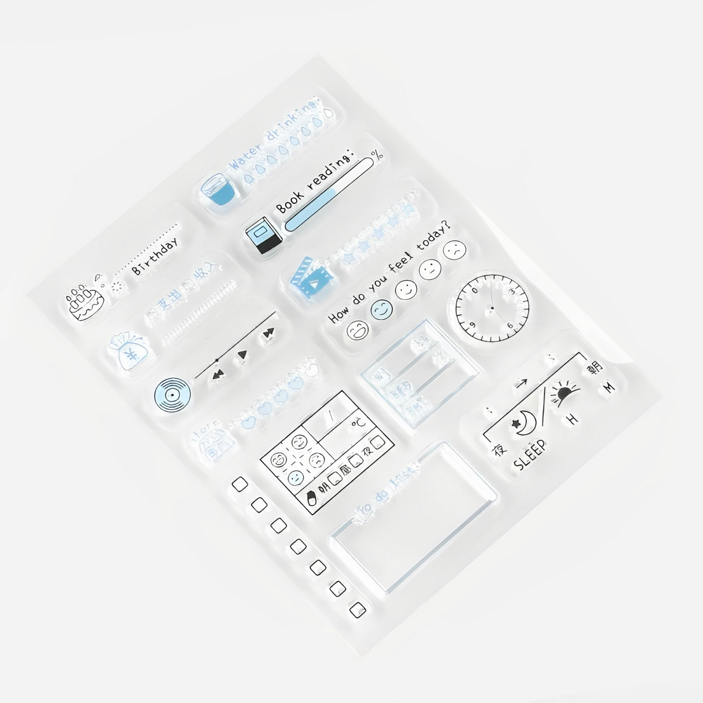 BGM Clear Stamp - Life