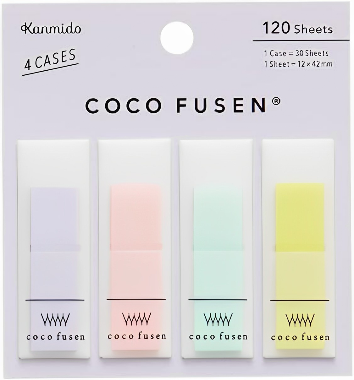 Kanmido Coco Fusen - 4 Cases - Light Tone